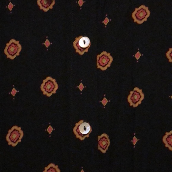 FREE PEOPLE - Pattern Button Up - Picture 3 of 6